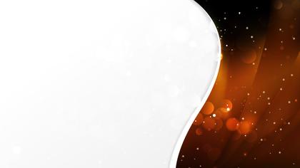 Orange and Black Business Brochure Graphic