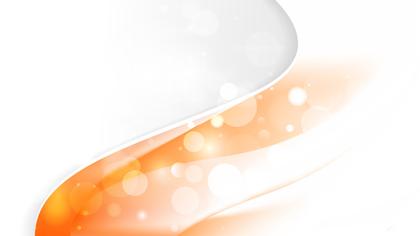 Orange and White Business Background Template