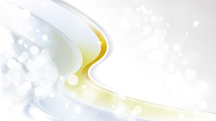 Orange and White Wave Business Background Design