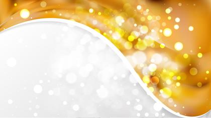 Abstract Orange and White Brochure Design Template Vector Image