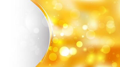 Abstract Orange and Yellow Brochure Design Template Vector Image