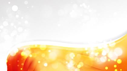 Abstract Orange and Yellow Brochure Design