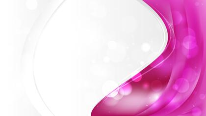 Abstract Pink Wave Business Background Design Template