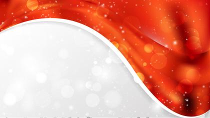 Free Download Abstract Red and Orange Wave Business Background