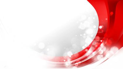 Abstract Red and White Business Brochure
