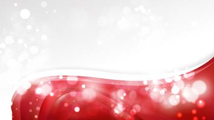 Red and White Business Background Template Vector Illustration