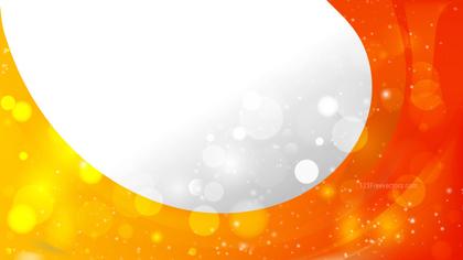 Red and Yellow Brochure Design Template Vector Art