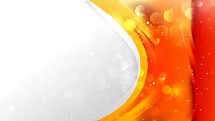 Red and Yellow Business Brochure Template Illustration