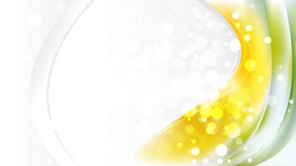 Abstract Yellow and White Wave Business Background