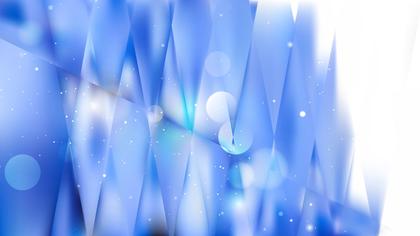 Abstract Blue Crystal