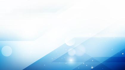 Abstract Blue Geometric Background