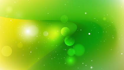Abstract Green and Yellow Background