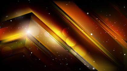 Abstract Golden Burst