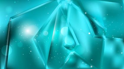 Geometric Teal Background