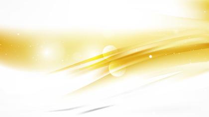 White and Gold Abstract Background Image