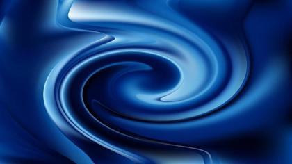 Swirling Blue Abstract