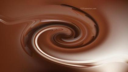 Swirling Chocolate Abstract