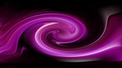 Swirl of Magenta and Black
