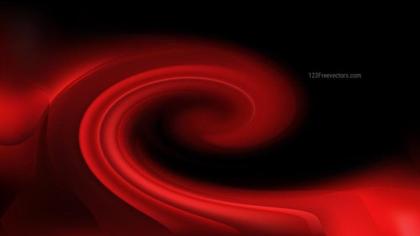 Red Swirl Abstract