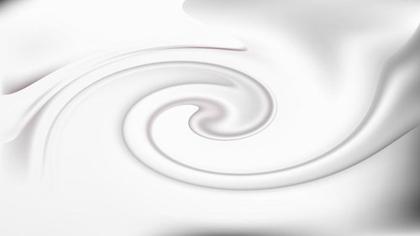 Swirling White Abstract