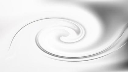 Swirling White Abstract