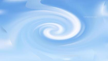 Swirl of Blue and White