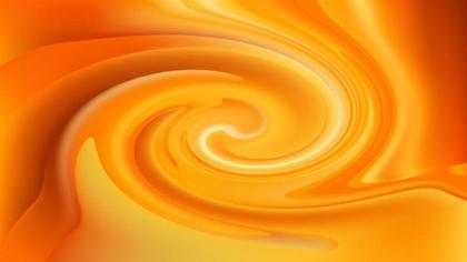 Swirling Orange Vortex