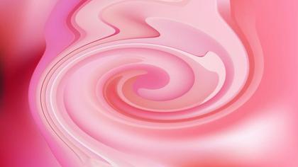 Swirling Pink Abstract