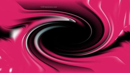 Swirling Magenta and Black Design