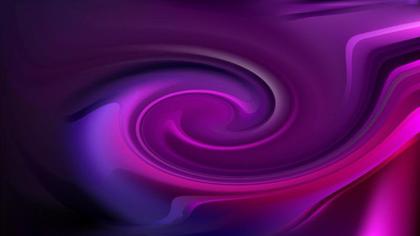 Swirling Purple Abstract