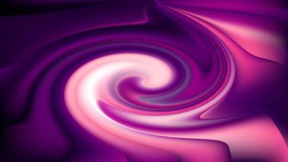 Purple Swirl Abstract