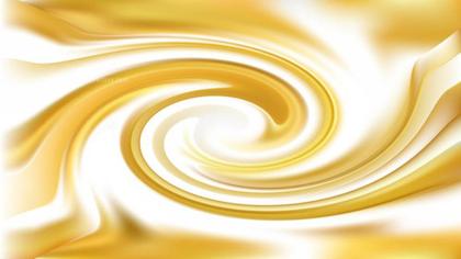 Swirling Golden Abstract