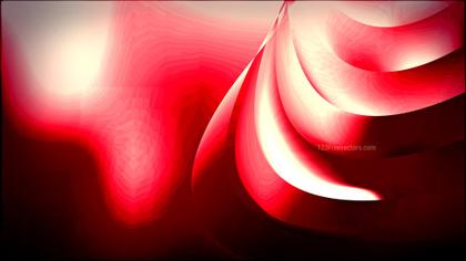 Red Swirls Abstract