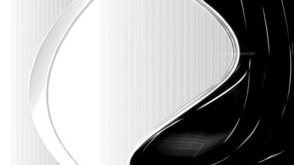 Abstract Black and White Swirls