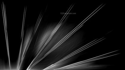 Abstract White Lines on Black