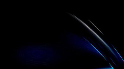 Glowing Abstract Lines Black Background