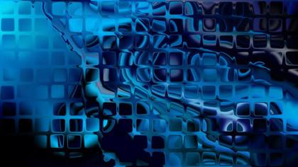 Blue Grid Abstract