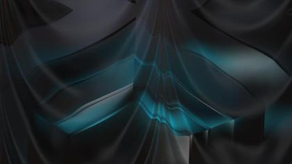 Abstract Teal And Gray