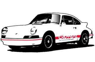 Porsche Carrera Vector