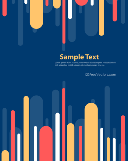 Color Stripes Background Template