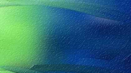 Green and Blue Abstract