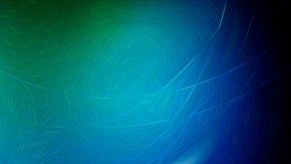 Green and Blue Abstract