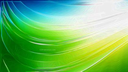 Green and Blue Abstract