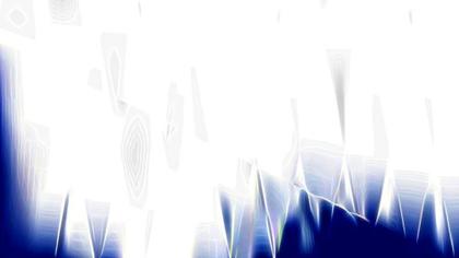 Abstract Blue and White Shapes