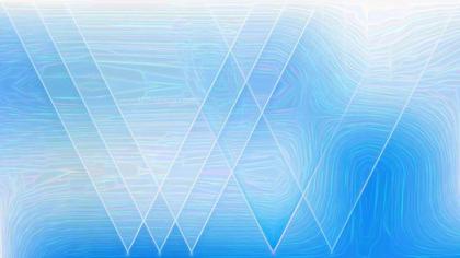 Abstract Blue Geometric Design
