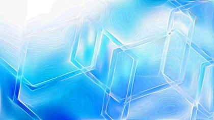 Abstract Blue Geometric Design