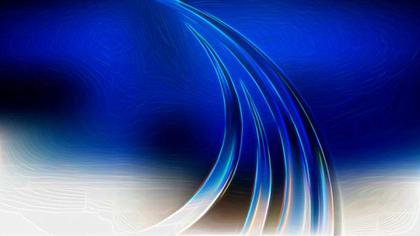 Abstract Blue Arcs
