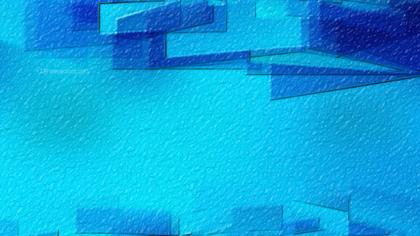 Abstract Blue Geometric Shapes