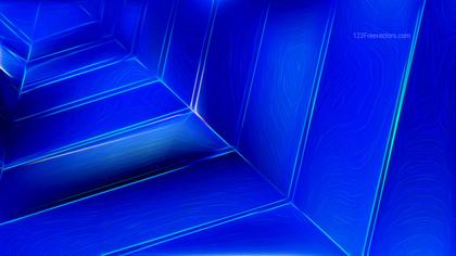 Abstract Blue Geometric Shapes