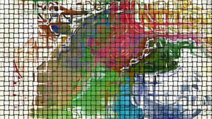 Woven Abstract Composition